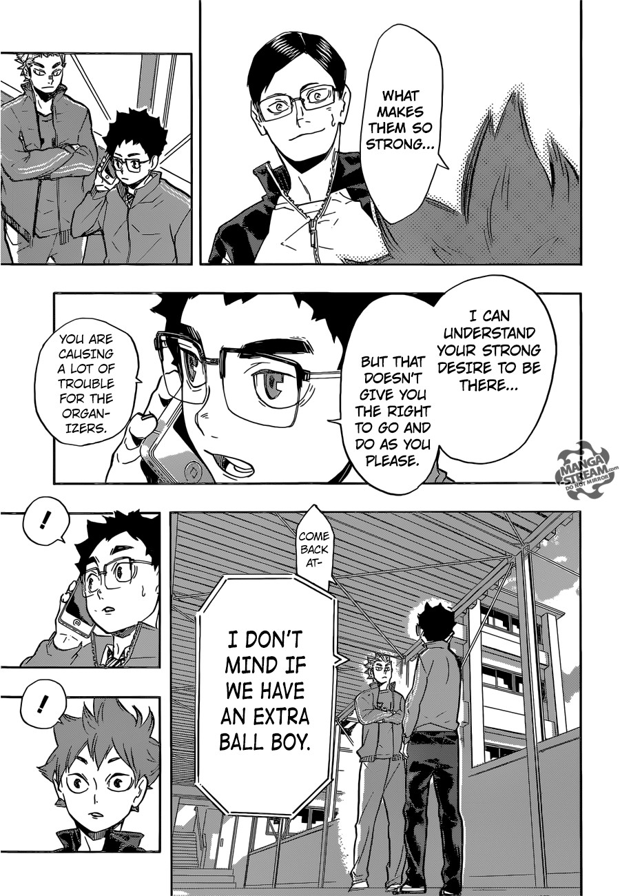 Haikyuu!! chapter 209 page 11