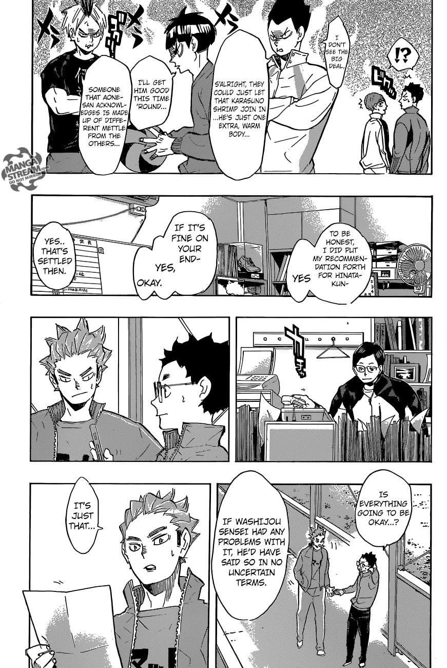 Haikyuu!! chapter 209 page 13