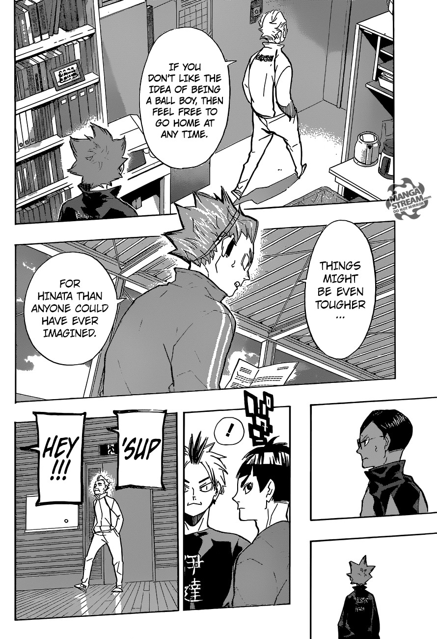 Haikyuu!! chapter 209 page 15