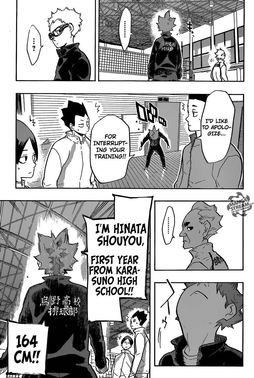 Haikyuu!! chapter 209 page 18