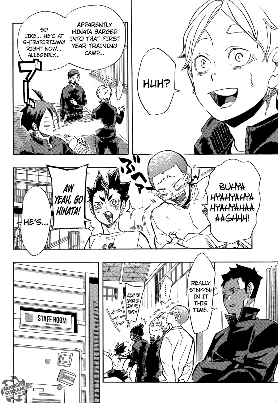Haikyuu!! chapter 209 page 8