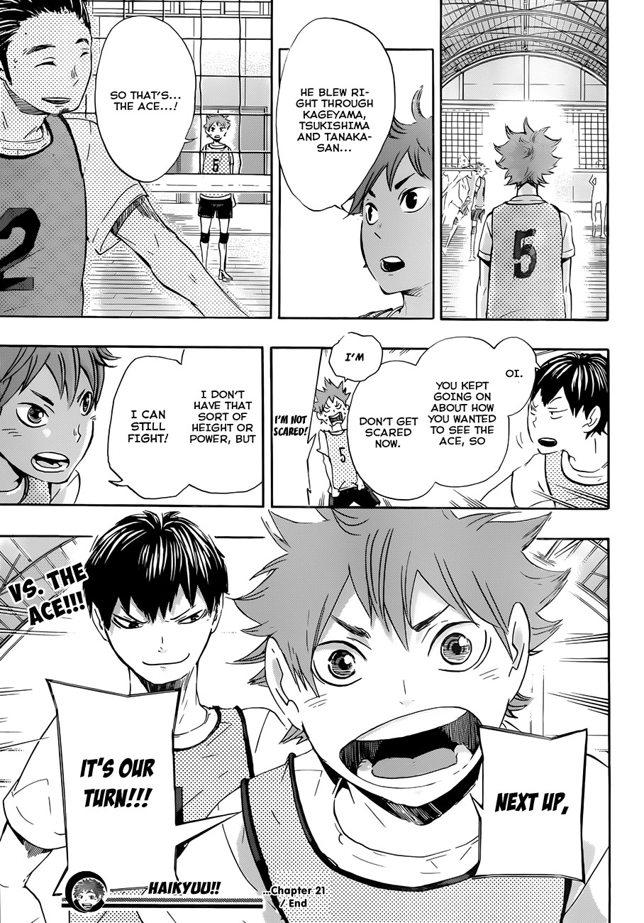 Haikyuu!! chapter 21 page 17