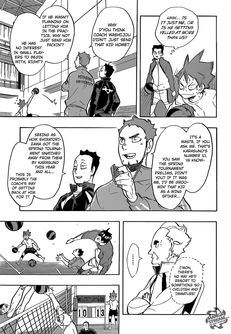 Haikyuu!! chapter 210 page 10