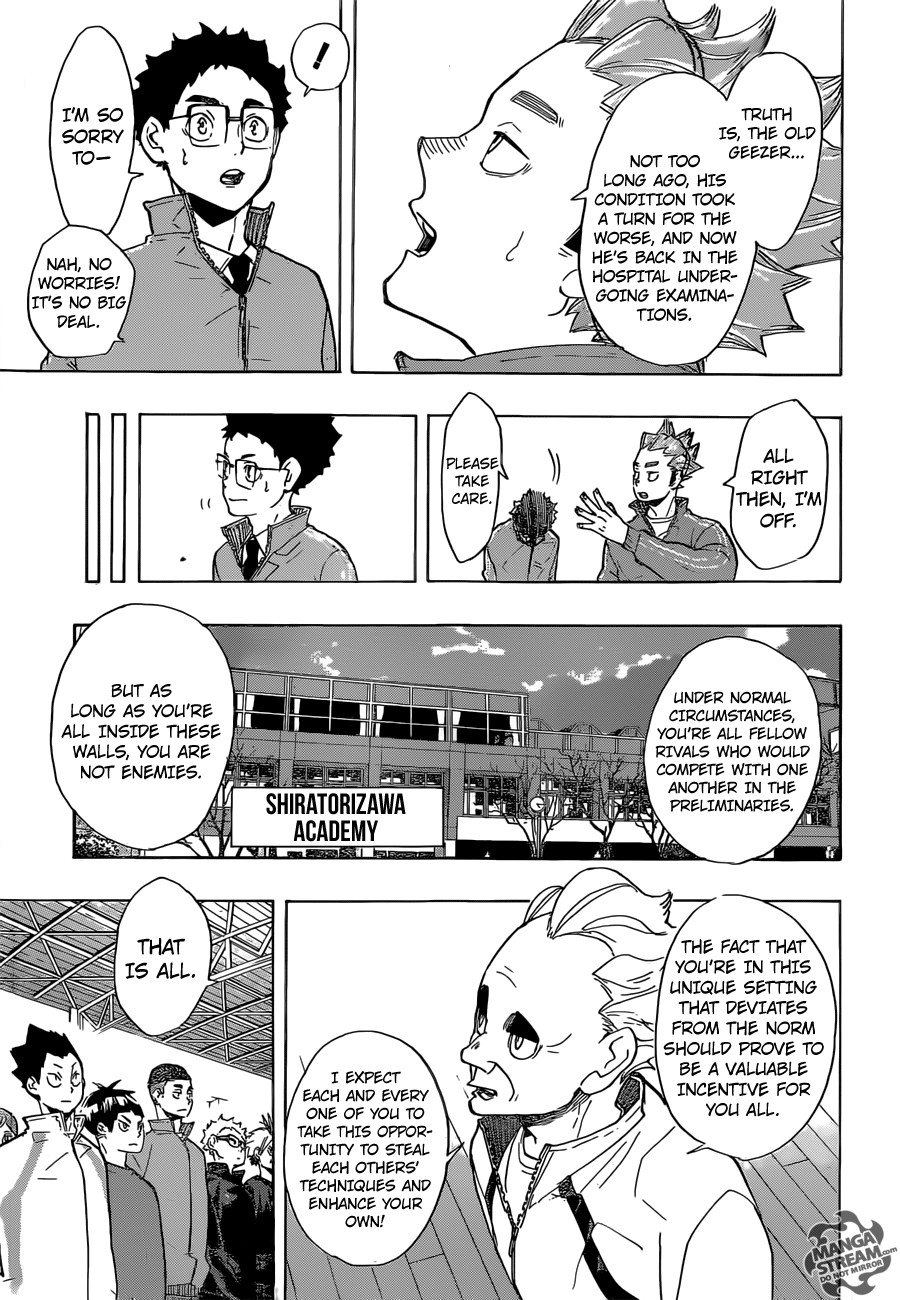 Haikyuu!! chapter 210 page 4