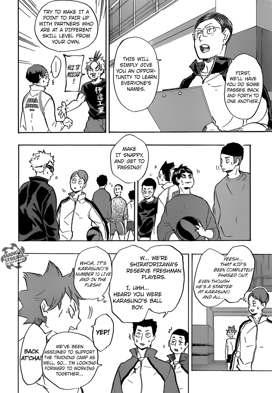 Haikyuu!! chapter 210 page 5