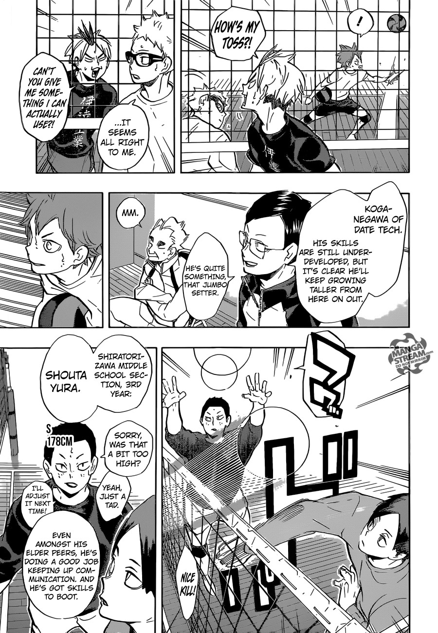Haikyuu!! chapter 210 page 8