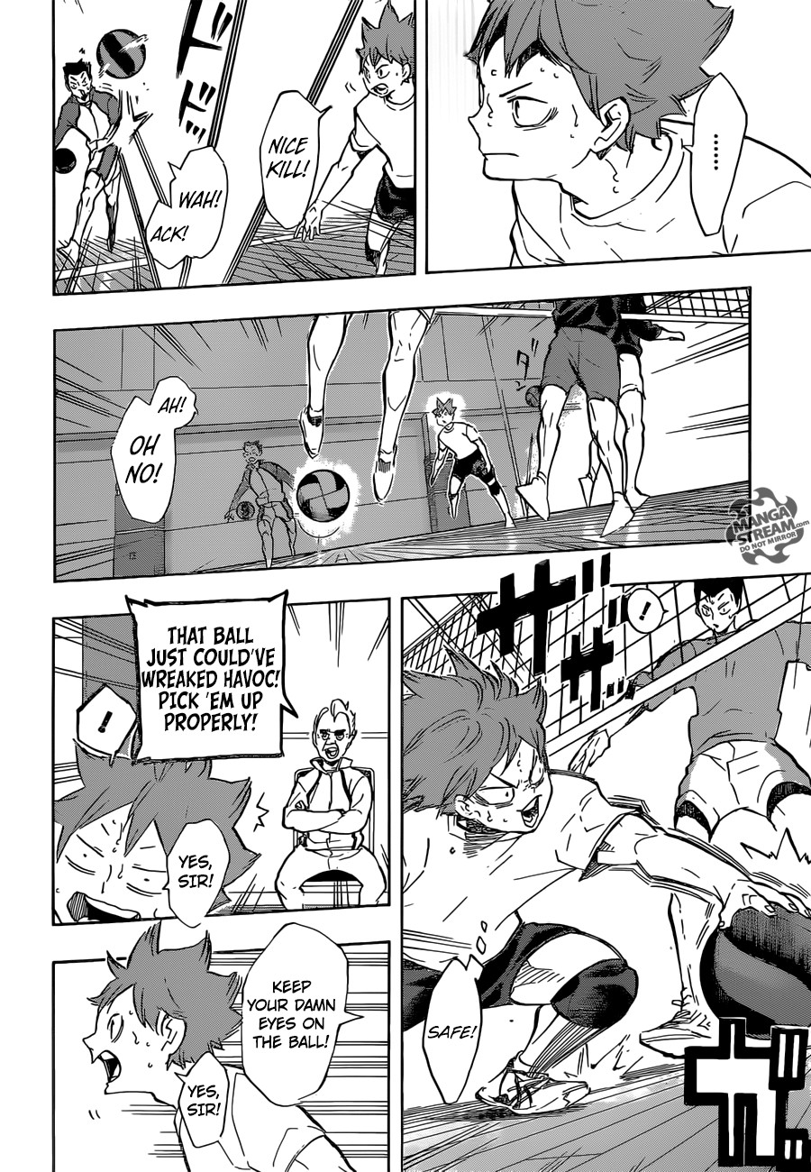 Haikyuu!! chapter 210 page 9