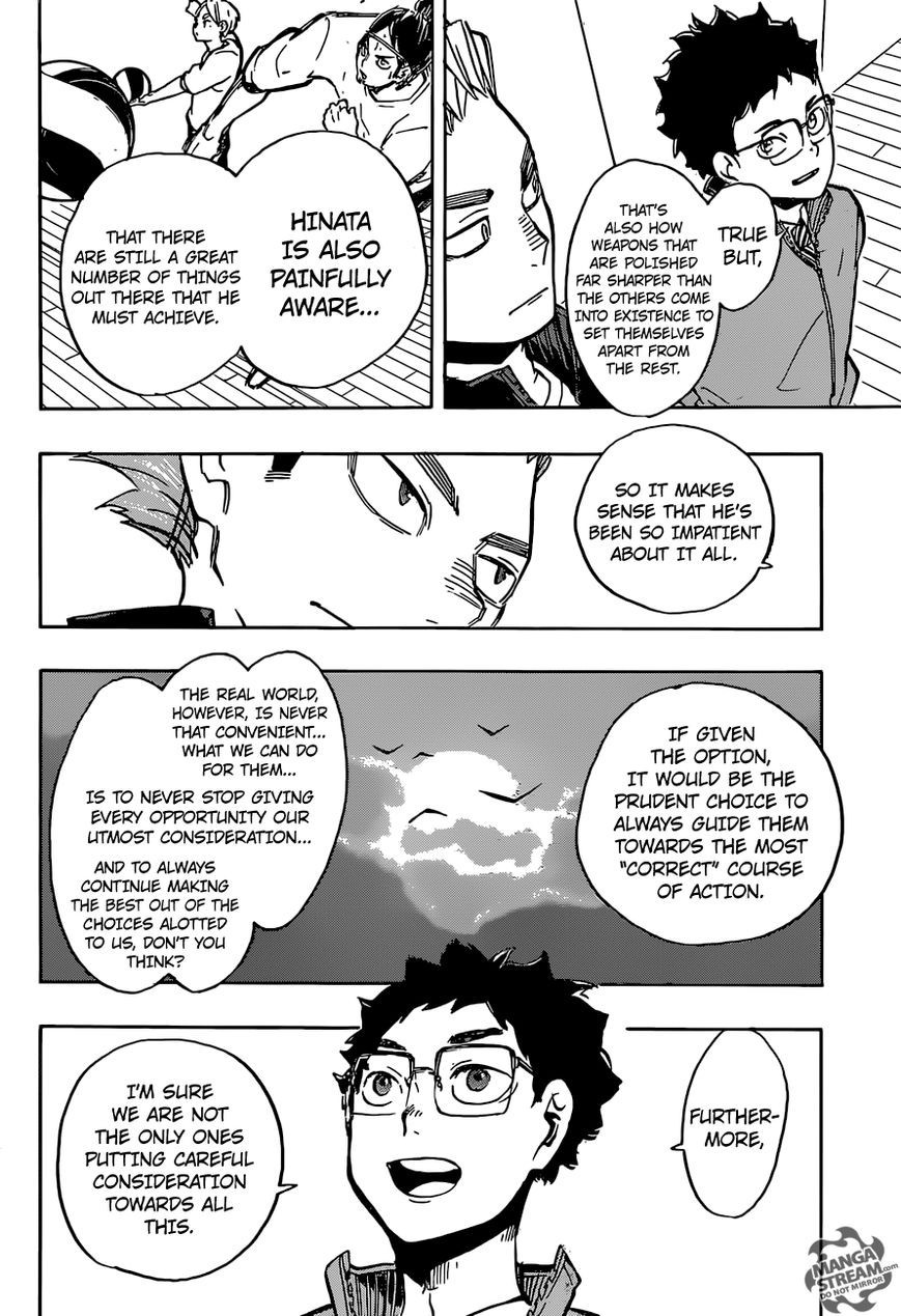 Haikyuu!! chapter 212 page 4