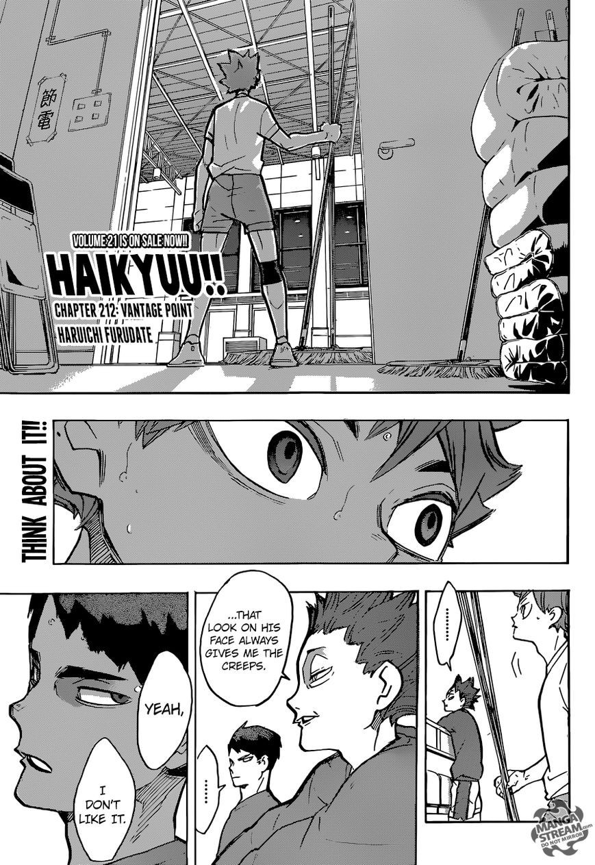 Haikyuu!! chapter 212 page 5