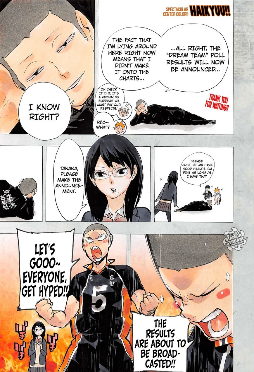 Haikyuu!! chapter 213 page 1