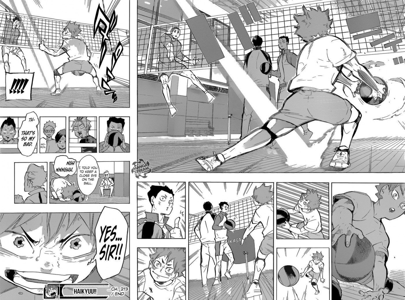 Haikyuu!! chapter 213 page 20