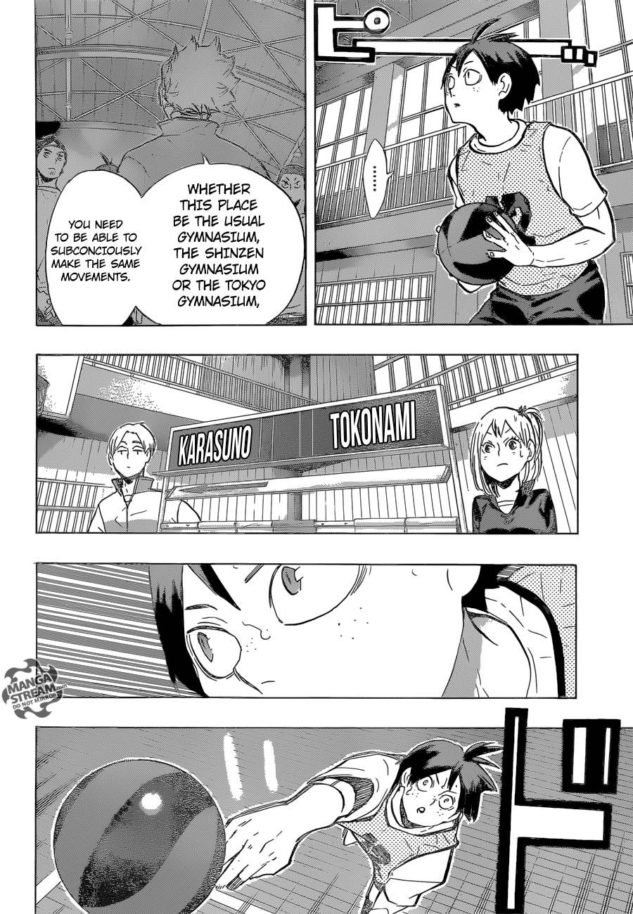 Haikyuu!! chapter 214 page 3