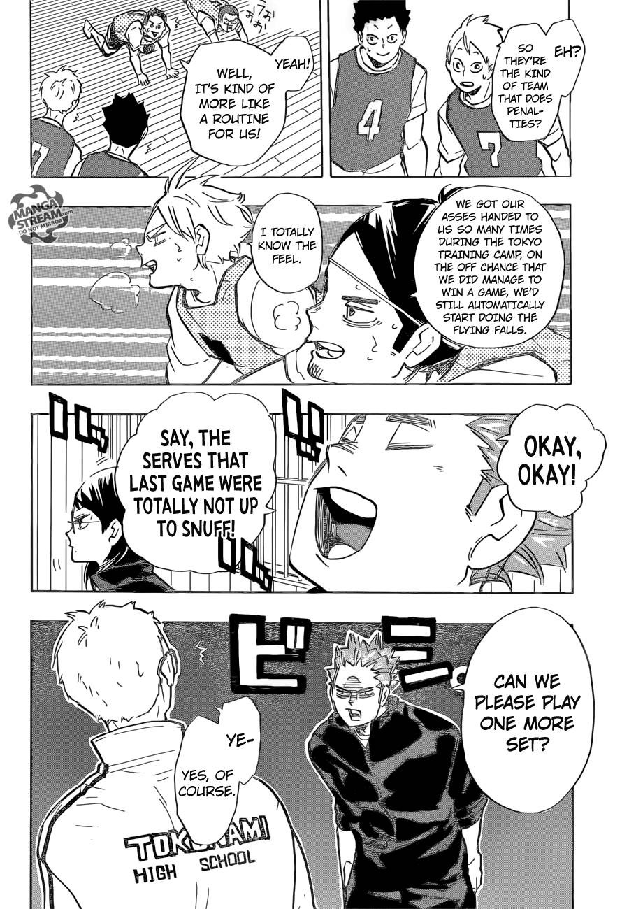 Haikyuu!! chapter 214 page 7