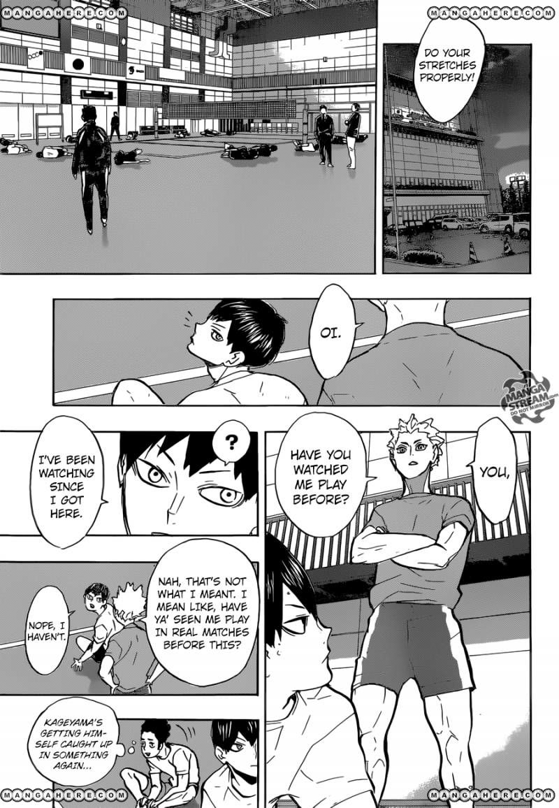 Haikyuu!! chapter 215 page 15