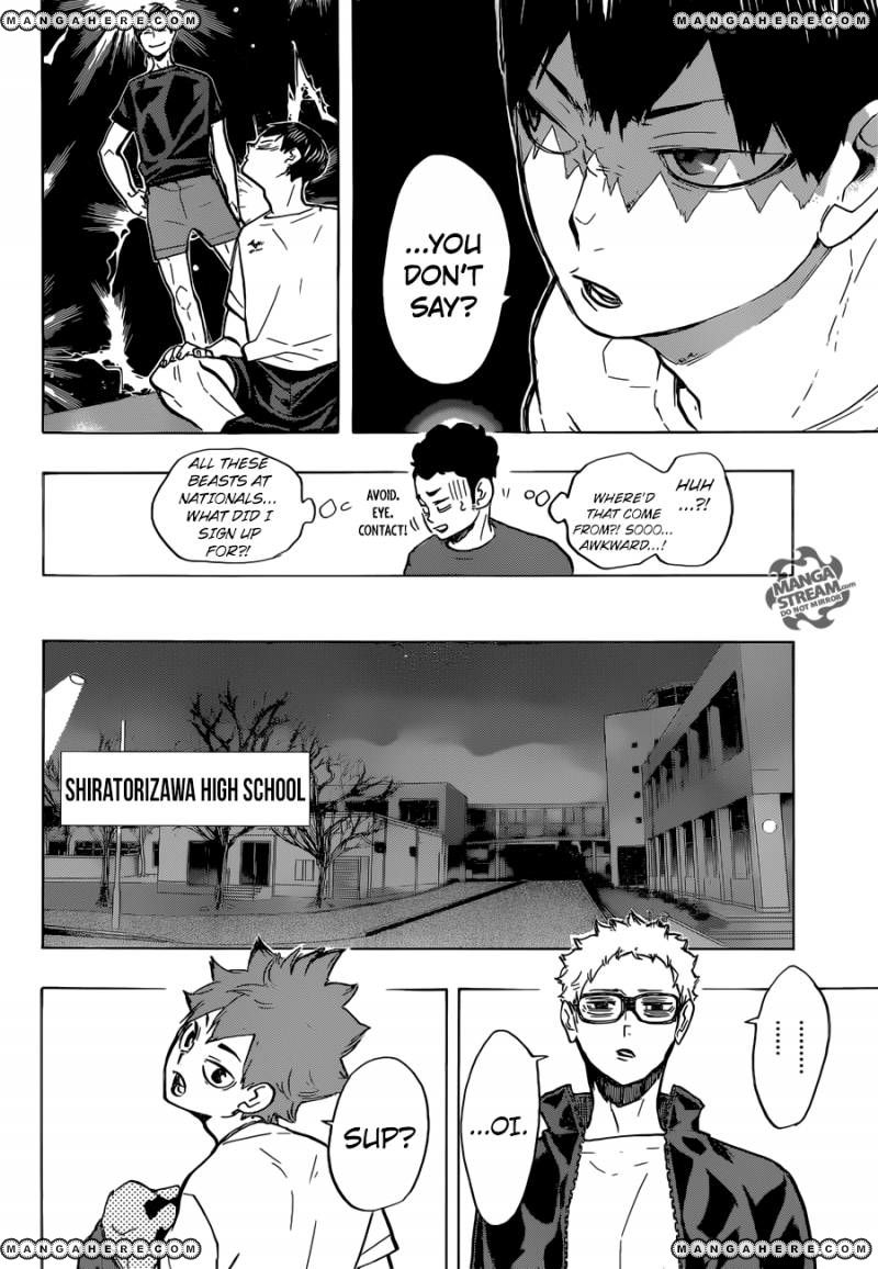 Haikyuu!! chapter 215 page 18