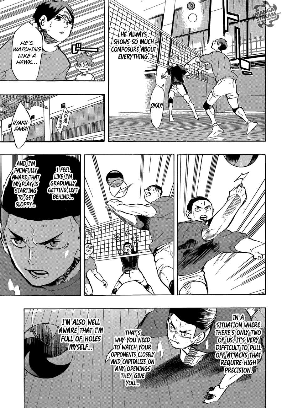 Haikyuu!! chapter 217 page 10