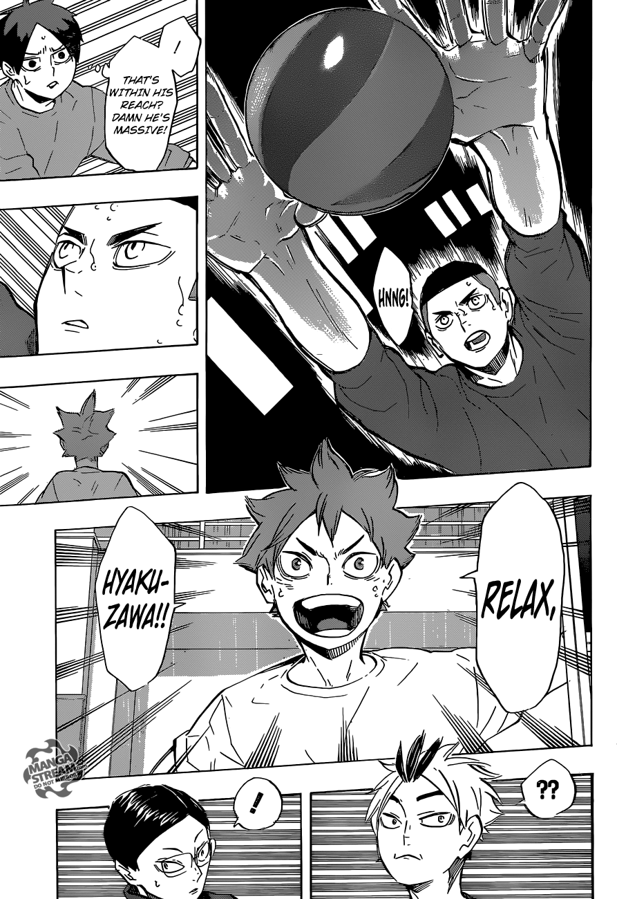 Haikyuu!! chapter 217 page 16