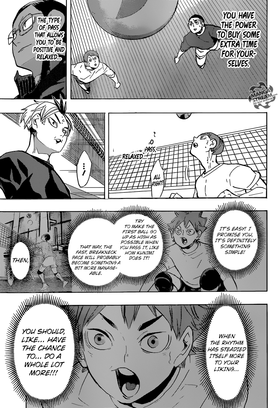 Haikyuu!! chapter 217 page 18