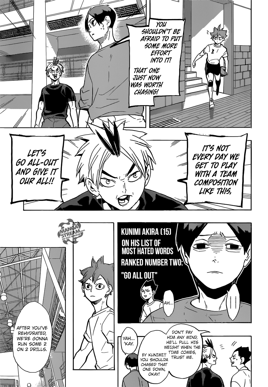 Haikyuu!! chapter 217 page 6