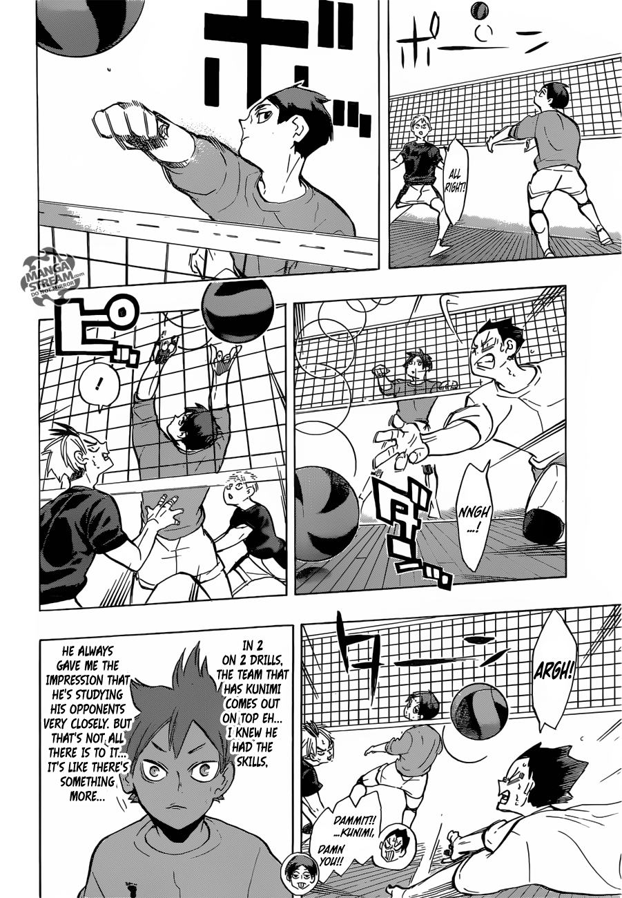 Haikyuu!! chapter 217 page 9