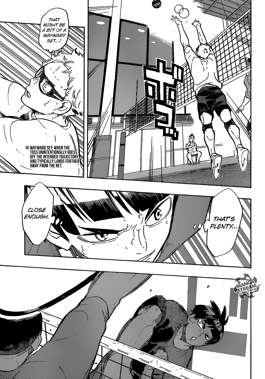 Haikyuu!! chapter 218 page 10