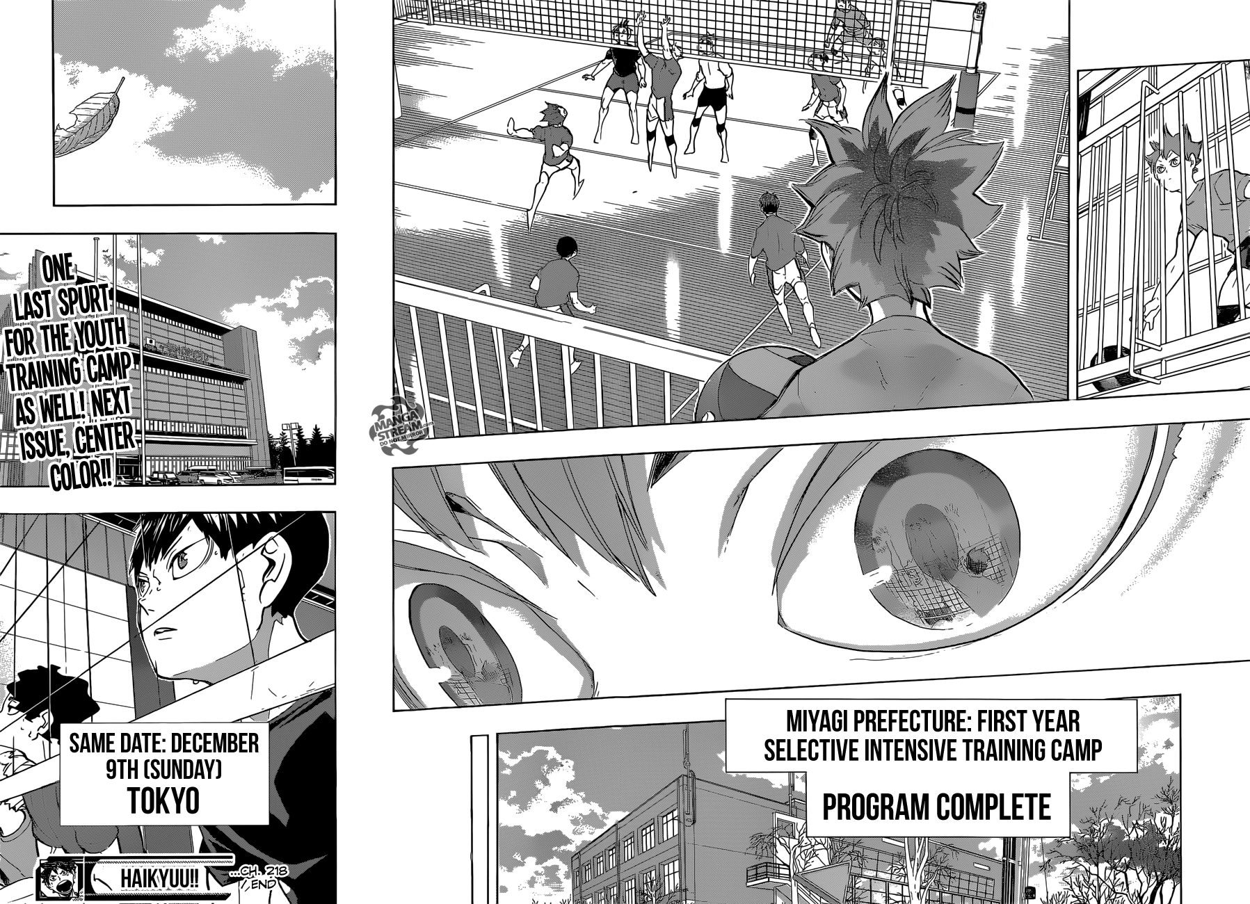 Haikyuu!! chapter 218 page 19