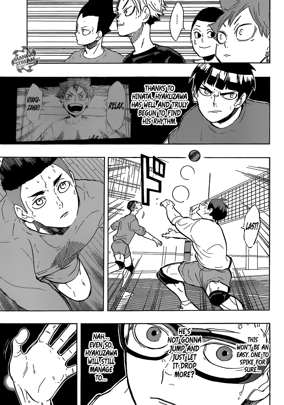 Haikyuu!! chapter 218 page 8