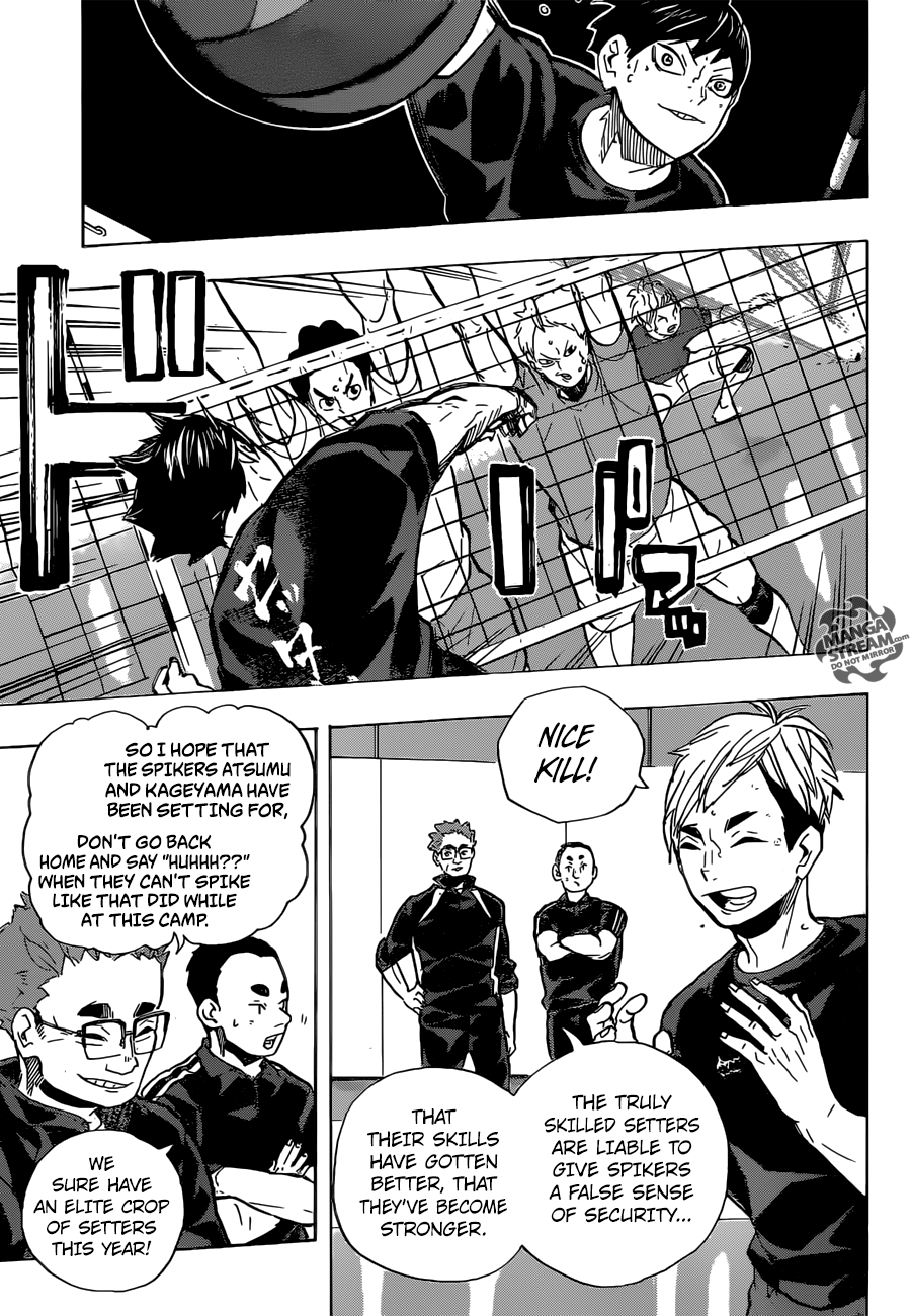 Haikyuu!! chapter 219 page 10