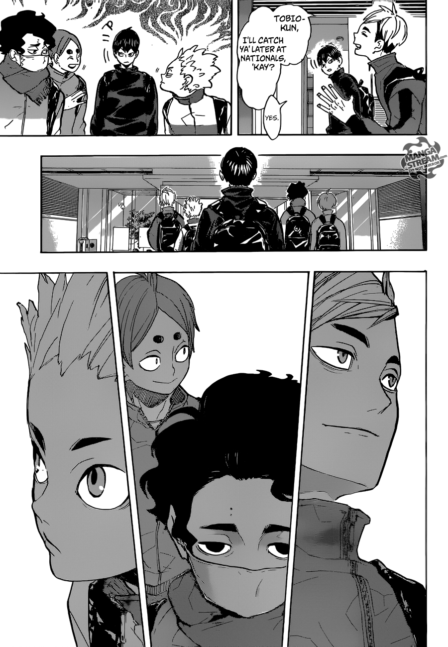 Haikyuu!! chapter 219 page 14