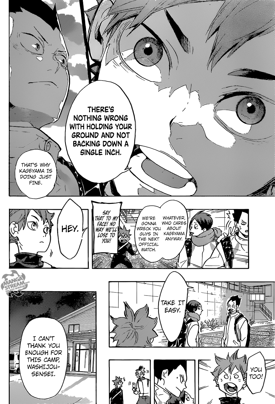 Haikyuu!! chapter 219 page 17
