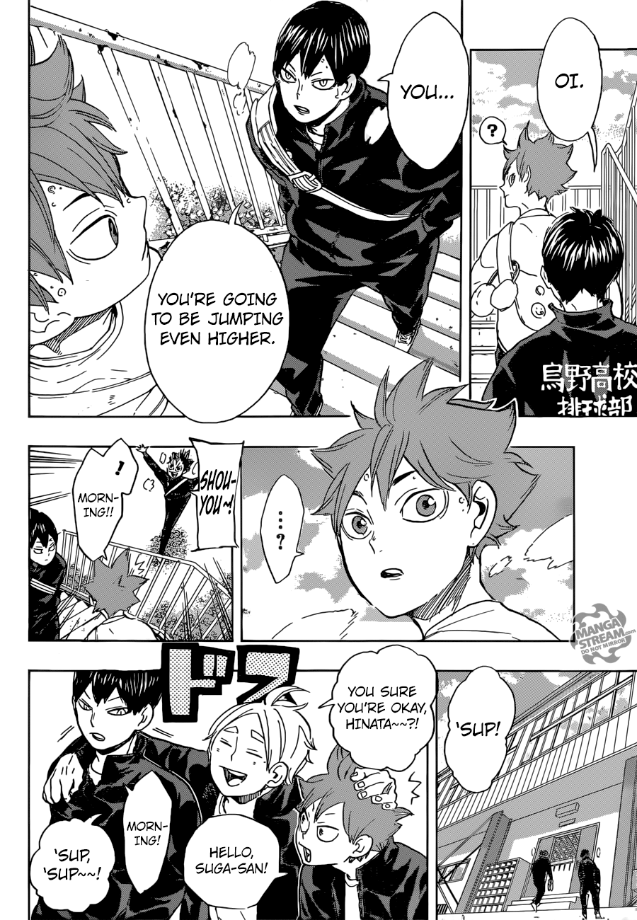 Haikyuu!! chapter 220 page 10