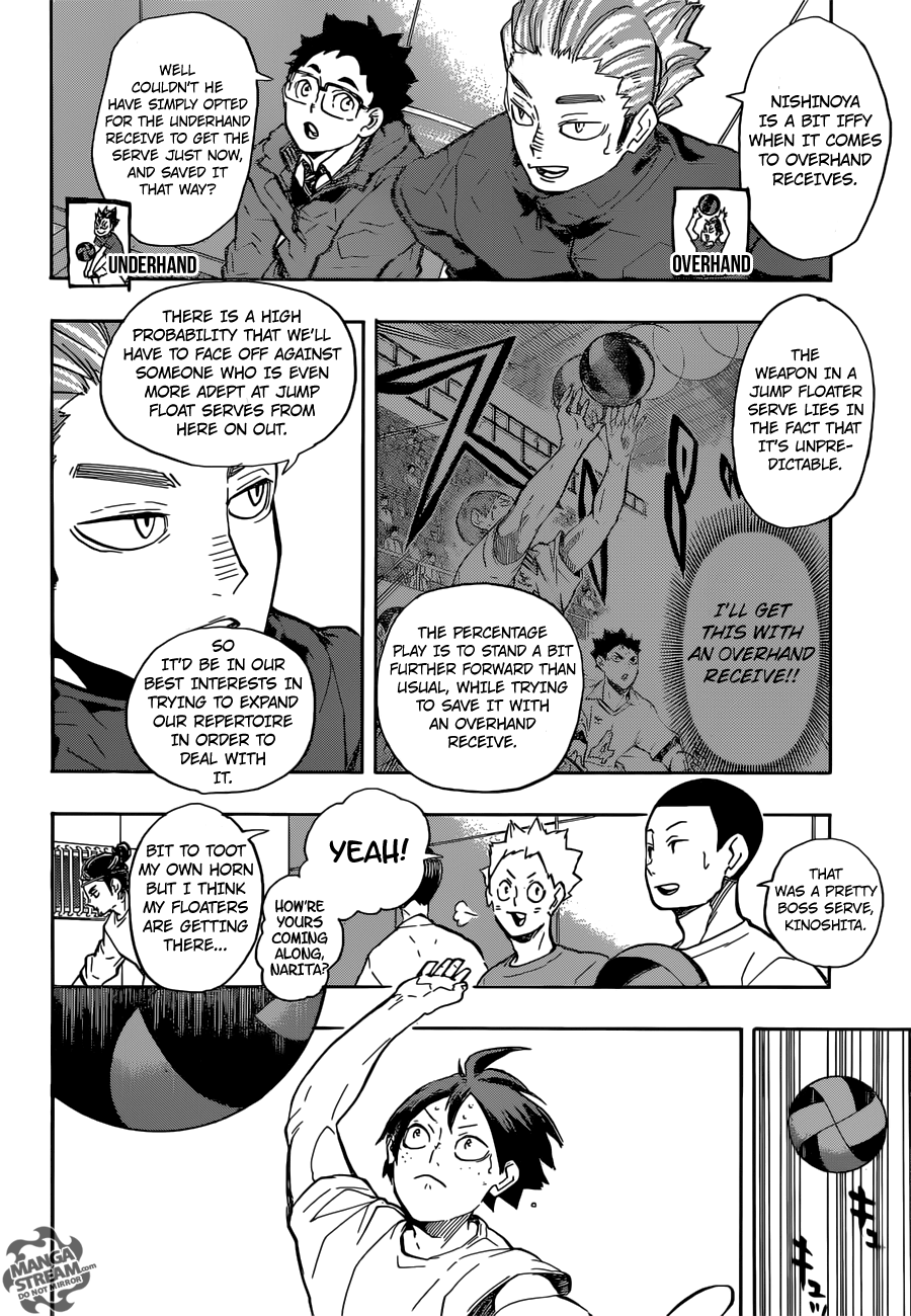 Haikyuu!! chapter 220 page 16
