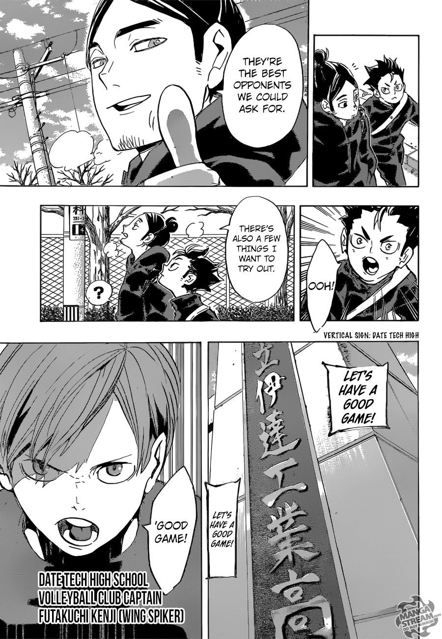Haikyuu!! chapter 221 page 10