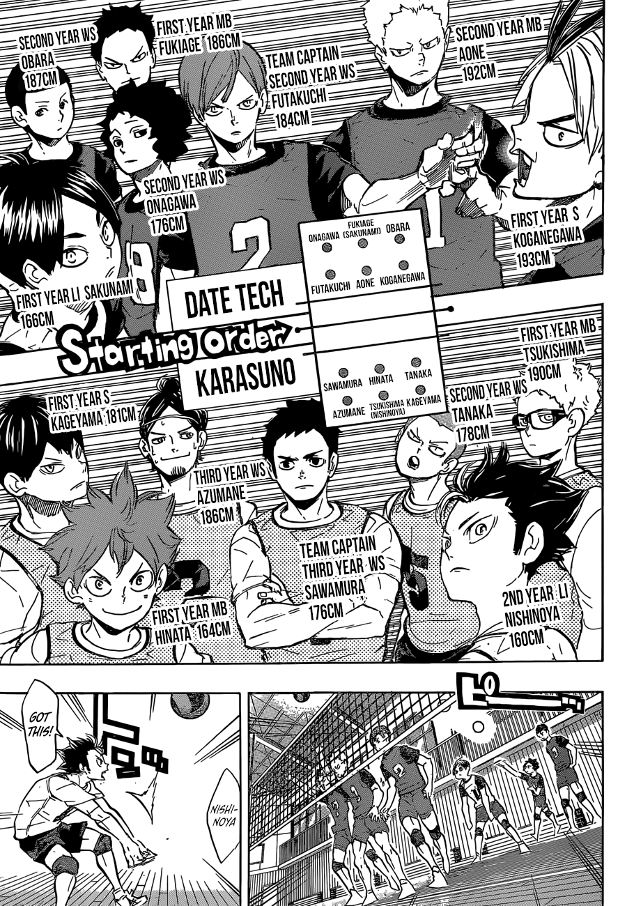Haikyuu!! chapter 221 page 13