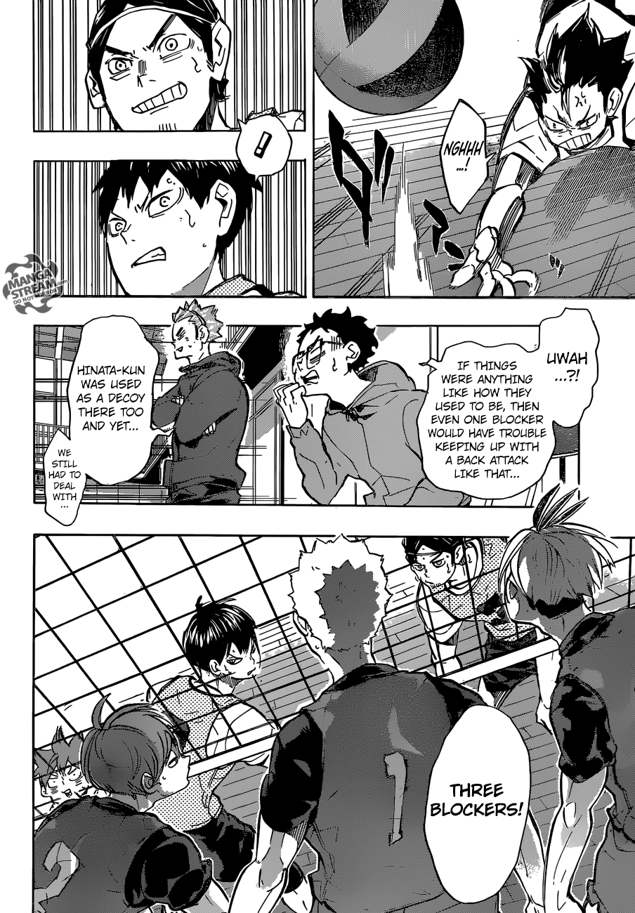 Haikyuu!! chapter 221 page 15