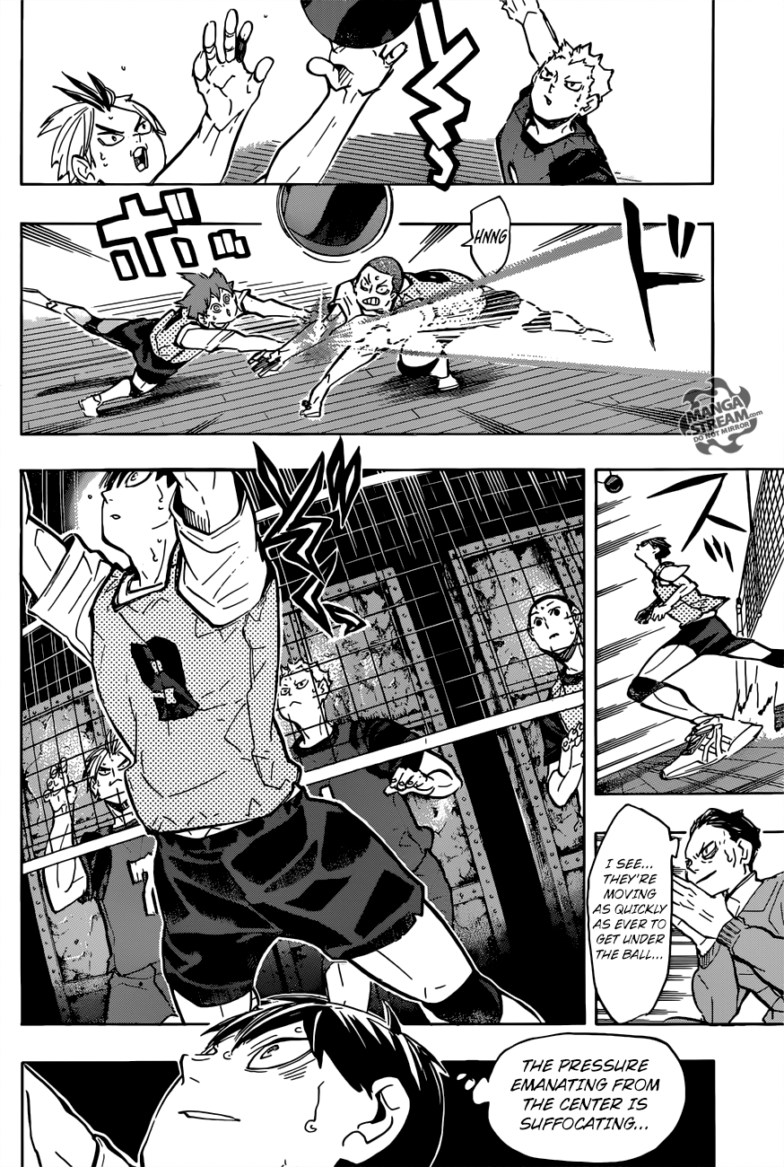 Haikyuu!! chapter 222 page 12