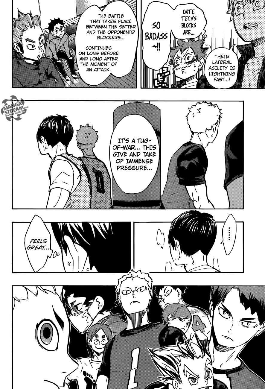 Haikyuu!! chapter 222 page 14