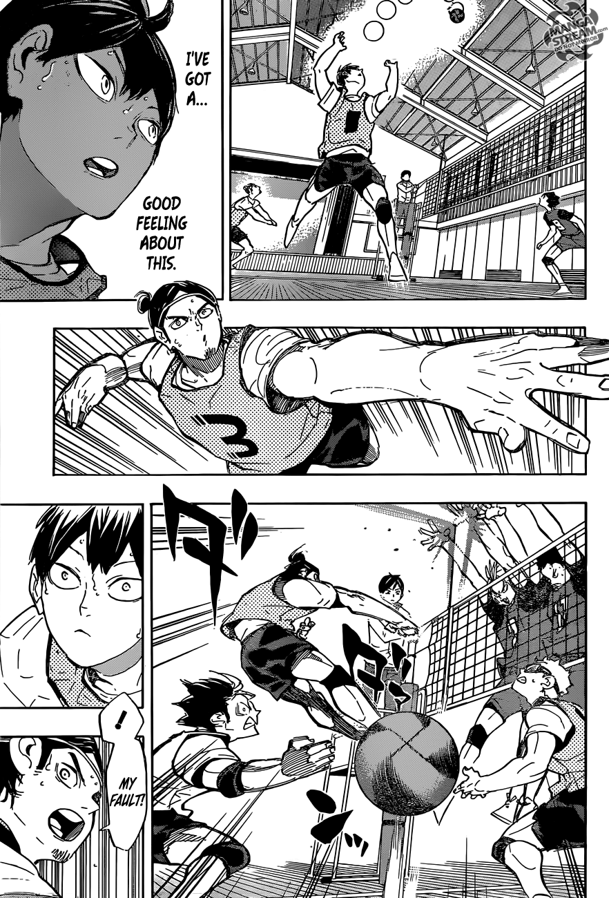 Haikyuu!! chapter 222 page 17