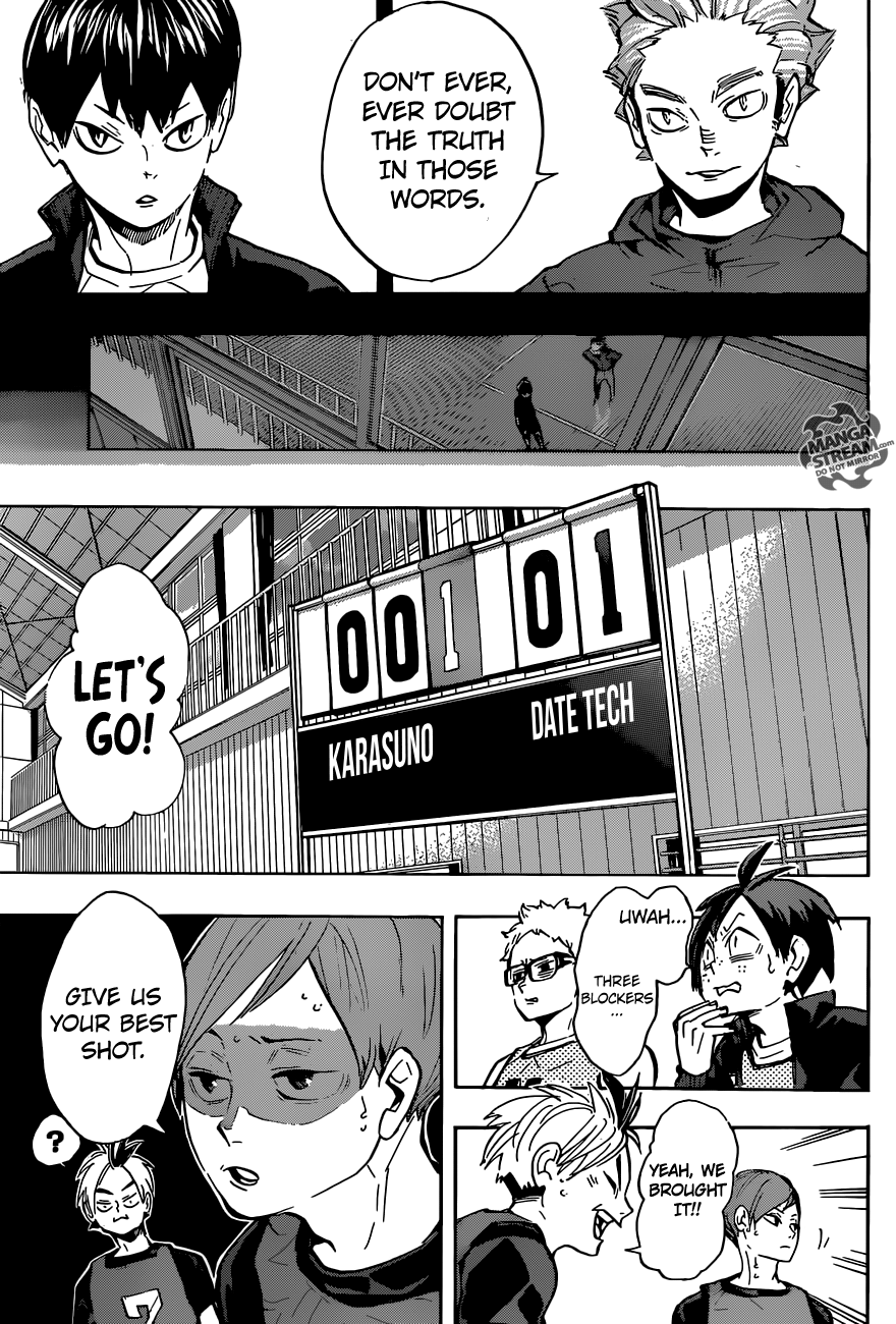 Haikyuu!! chapter 222 page 5