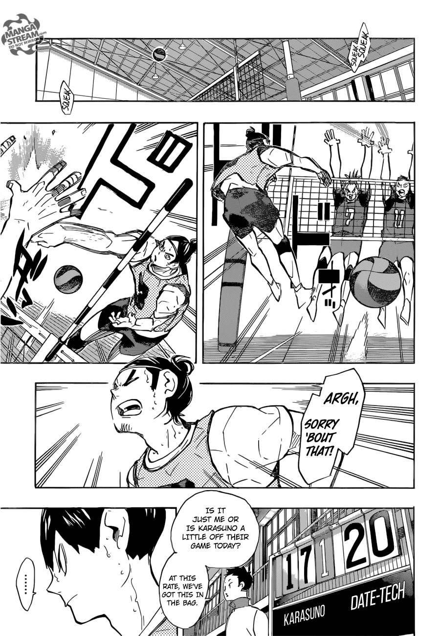 Haikyuu!! chapter 223 page 15