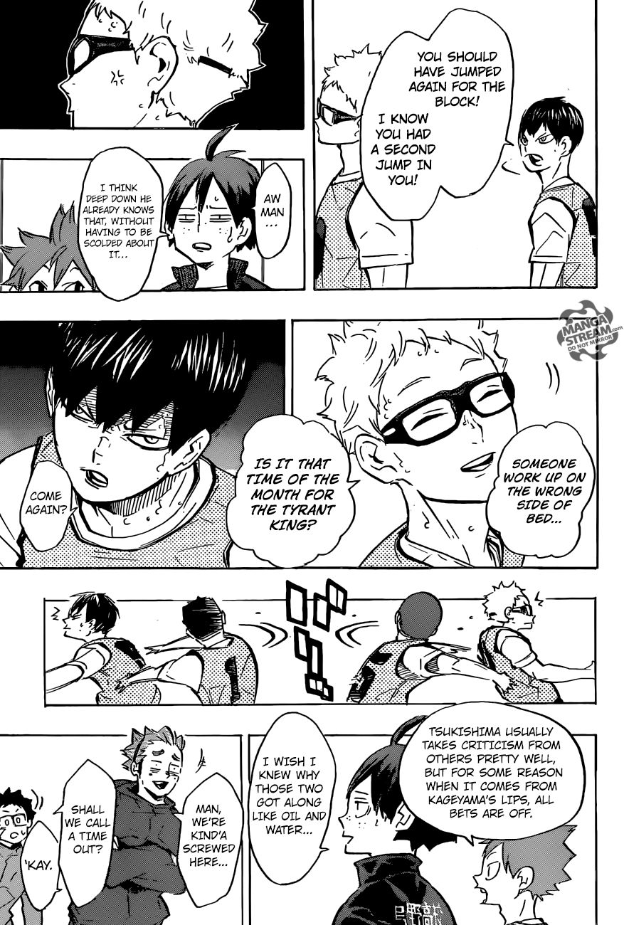 Haikyuu!! chapter 223 page 17