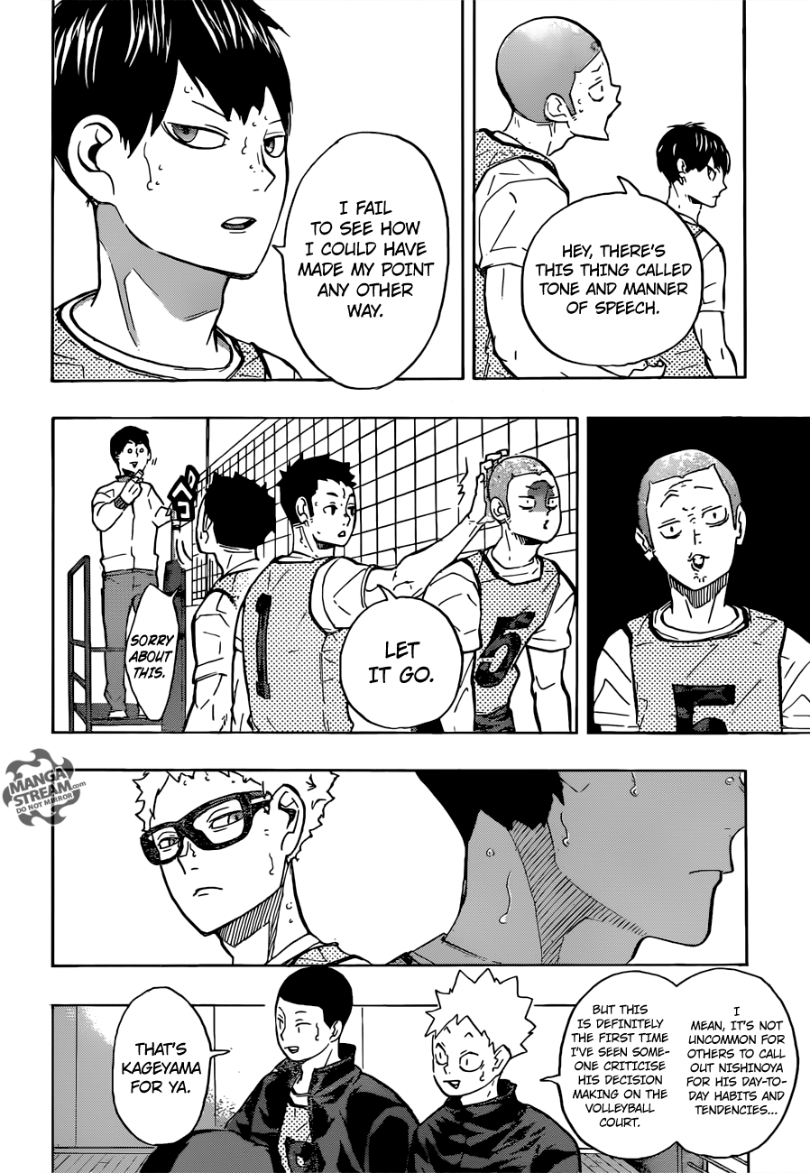 Haikyuu!! chapter 223 page 8