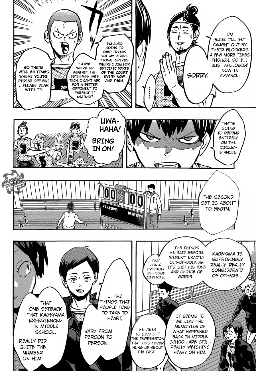 Haikyuu!! chapter 224 page 14