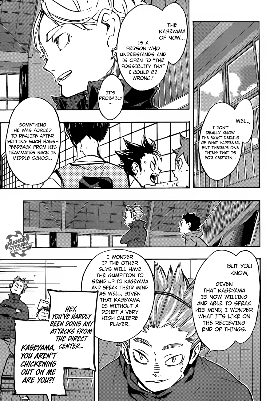 Haikyuu!! chapter 224 page 15