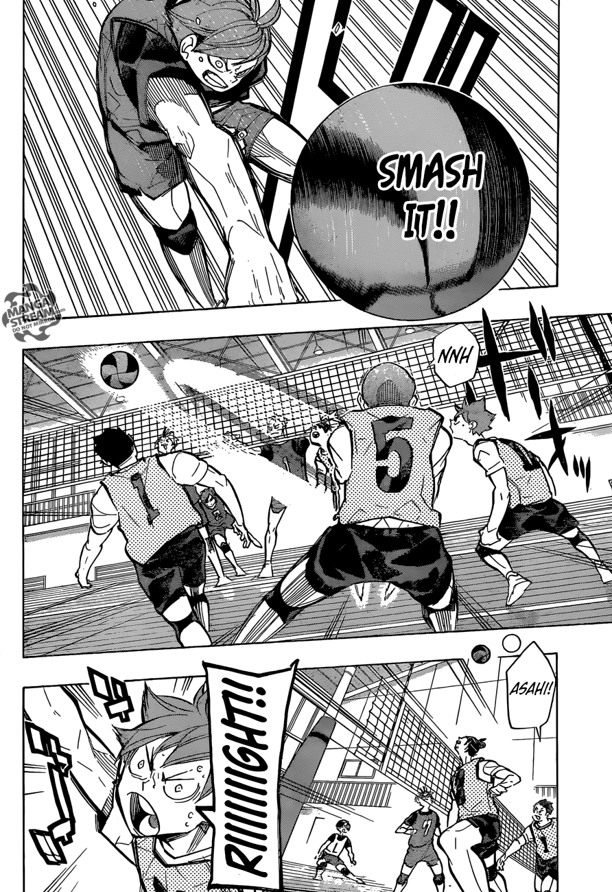 Haikyuu!! chapter 225 page 13