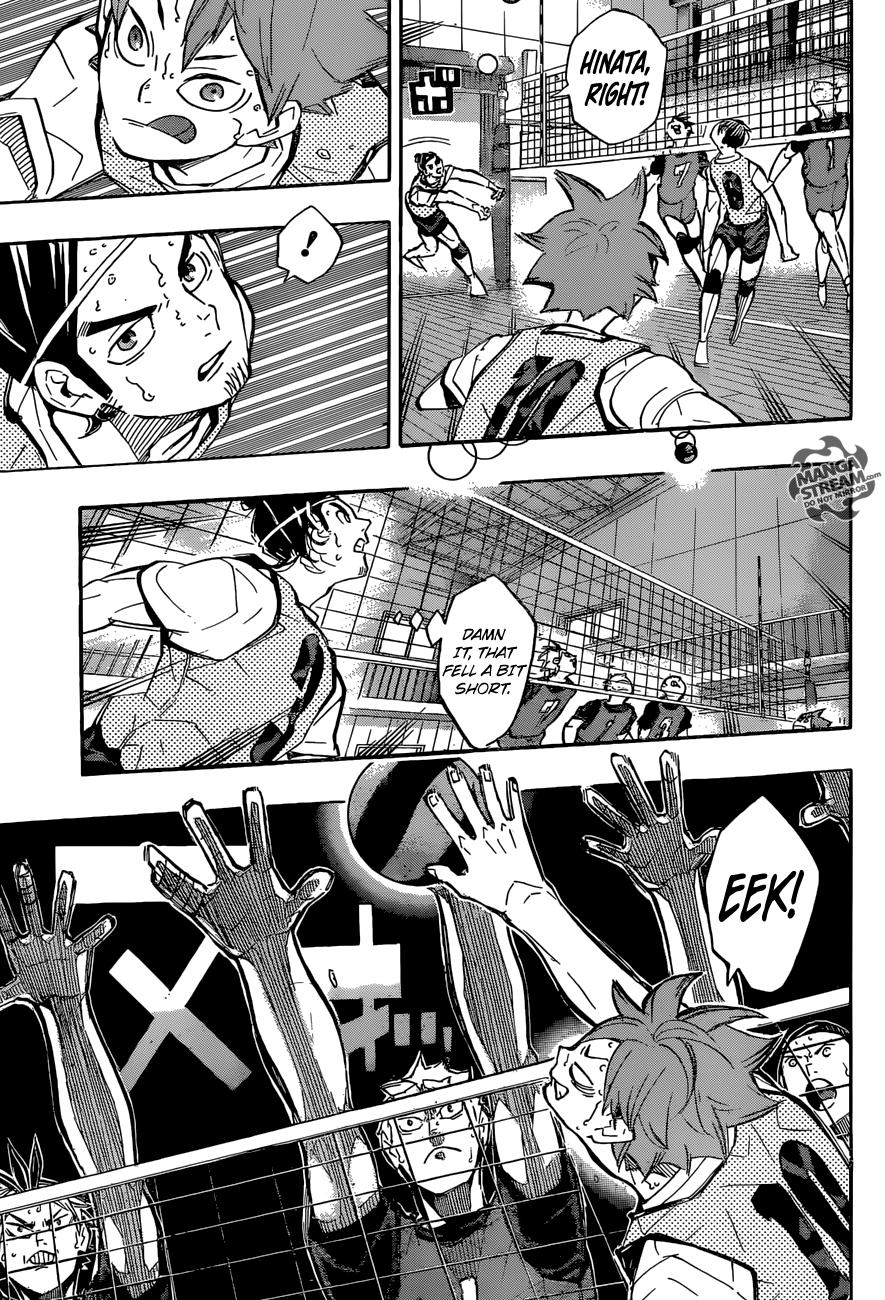 Haikyuu!! chapter 225 page 14