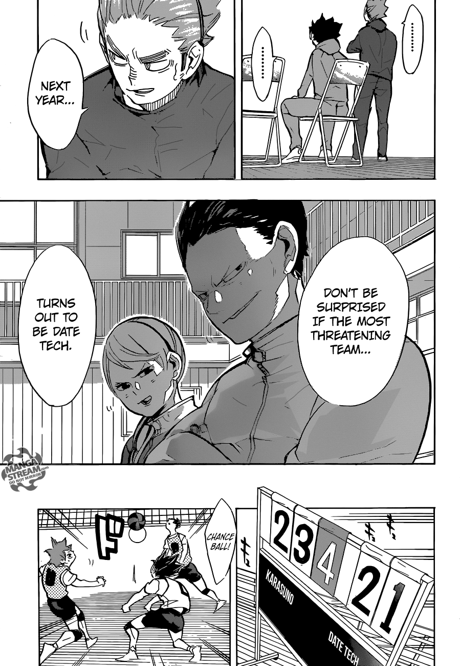 Haikyuu!! chapter 225 page 18