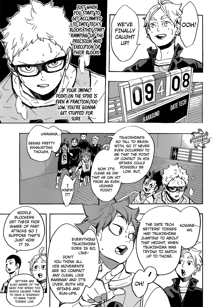 Haikyuu!! chapter 225 page 6