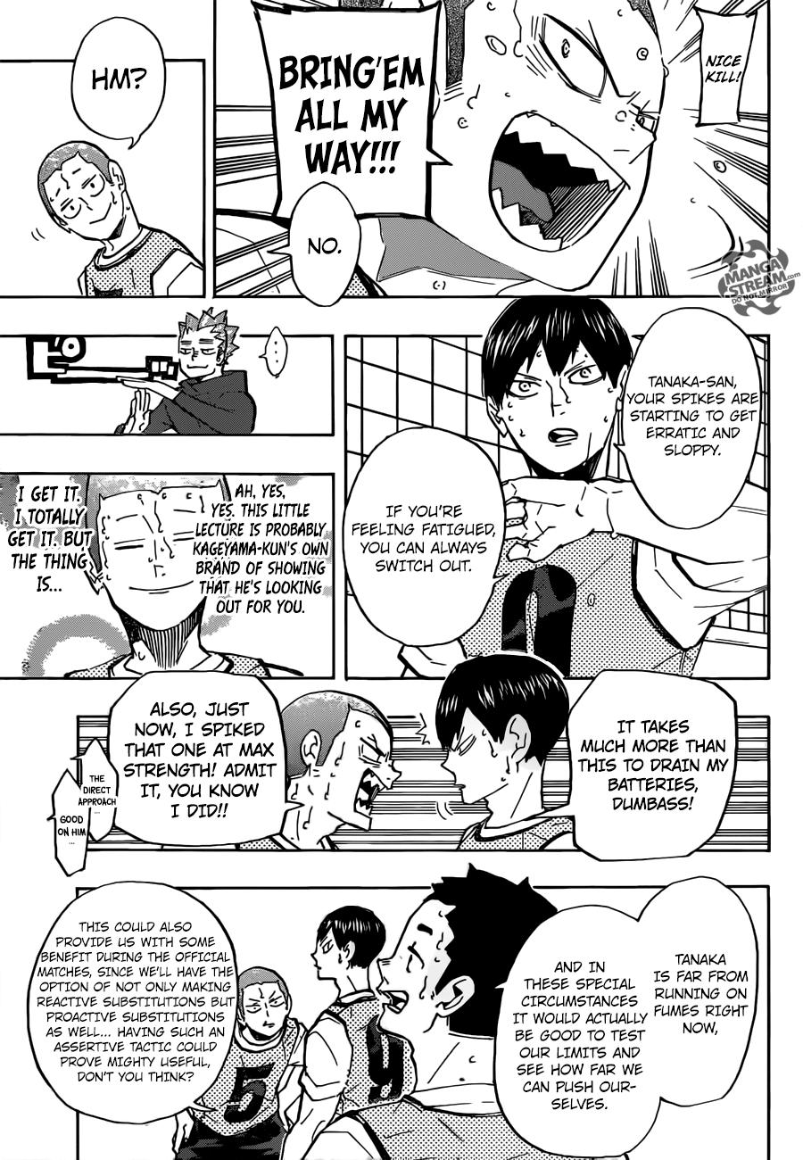 Haikyuu!! chapter 225 page 8