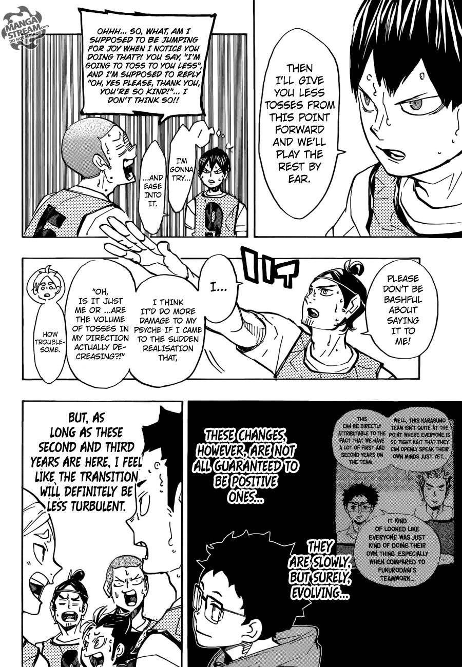 Haikyuu!! chapter 225 page 9
